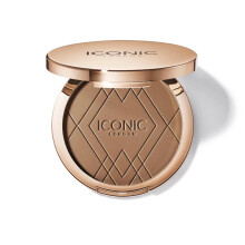 Kultowy London Ultimate Bronzing Powder | Jedwabisty proszek bezbledny matowe wykonczenie Bronzer bez okrucienstwa weganski makijaz (cieply braz)