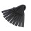 JiiSerlu 10 PCS Bande lastique rglable noire pour perruques 1