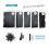 JiiSerlu 10 PCS Bande lastique rglable noire pour perruques 2