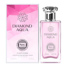 Hybride et compagnie Diamond aqua pour femme Eau de Parfum Vaporisateur de pulvrisation naturelle 3.4f.oz