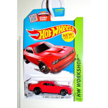 Hot Wheels 2015 HW Workshop Dodge Challenger SRT Hellcat Hell Cat Rojo