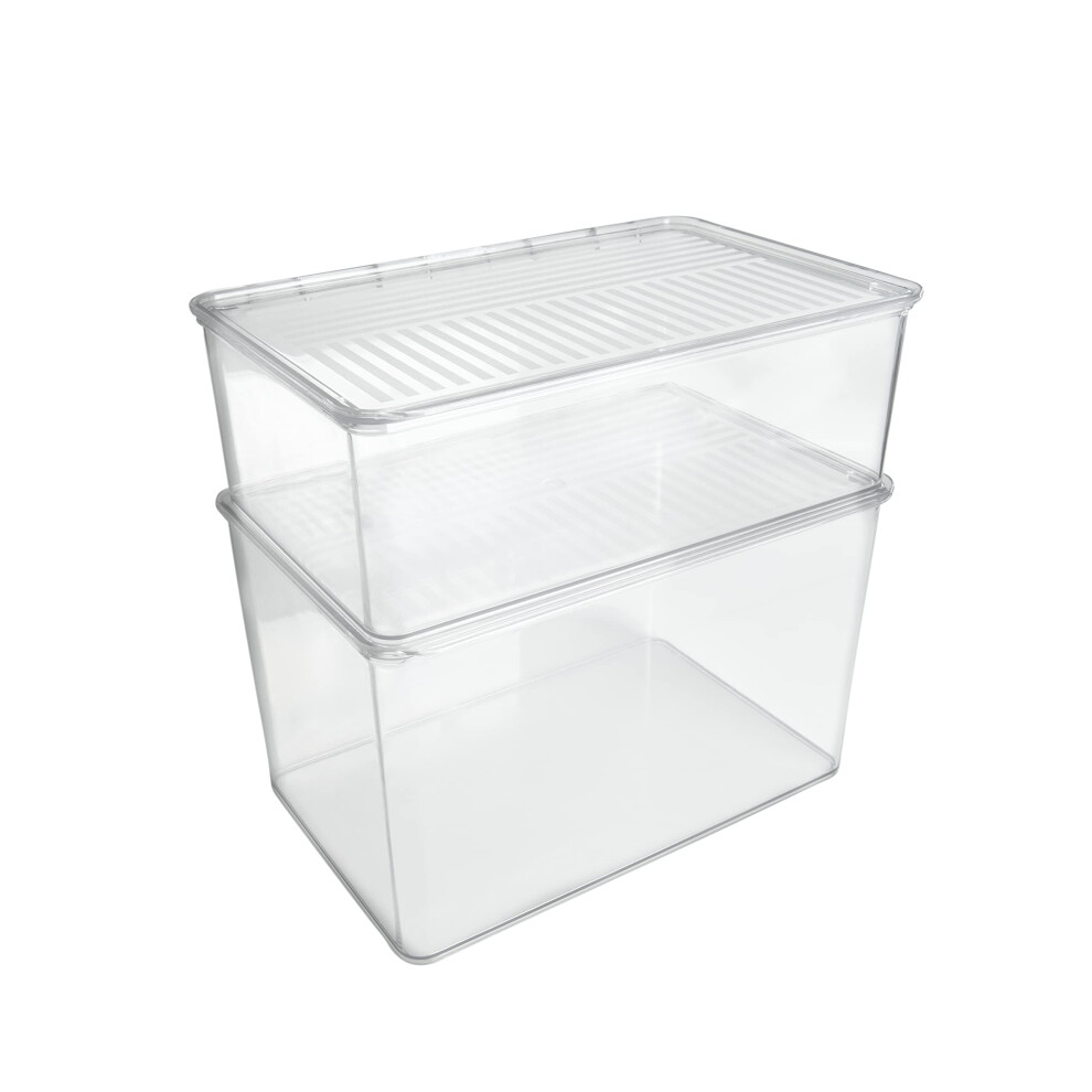 Kitchen Spaces Stackable Kitchen Containers 2pc
