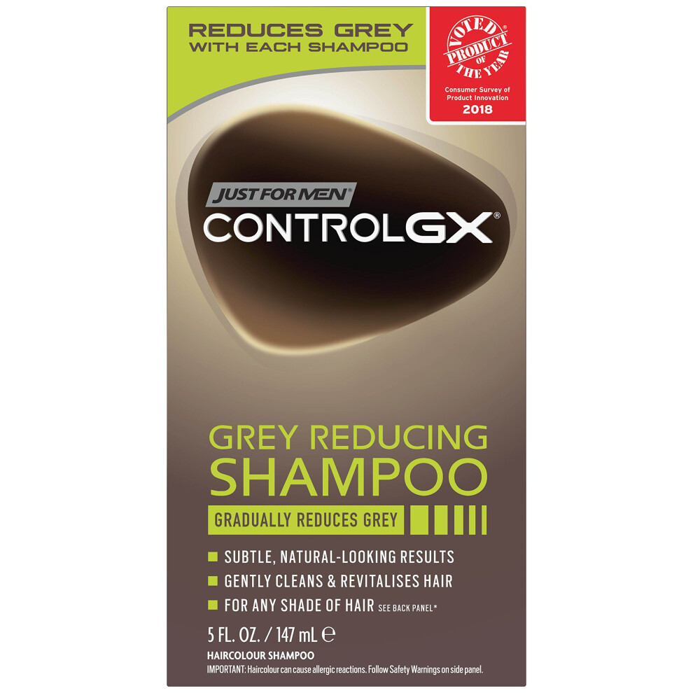 Just For Men Grey Control Gx Reducing Shampoo 5 Fluid Ounce