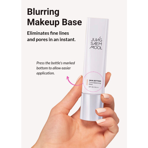 JUNG SAEM MOOL Skin Setting Tone Balancing Base 1.35 Fl Oz, Pore Verblendender Makeup Primer 1
