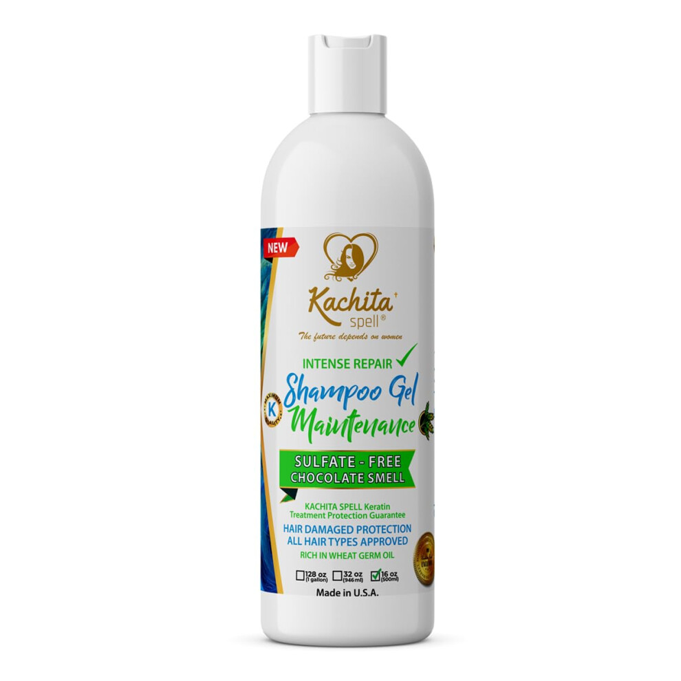 Kachita Stave Kachita Spell Shampoo Conditioner For Keratin Treatments Sulfate Free No Paraben K-Shield 16Oz