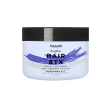 KERAZON Blonde Brazilian Hair BTX treatment Fialov maska ??Platinov efekt & Strbrn vlasy poskytujc vyhlazujc hloubkovou hydrataci Anti-Mosaz