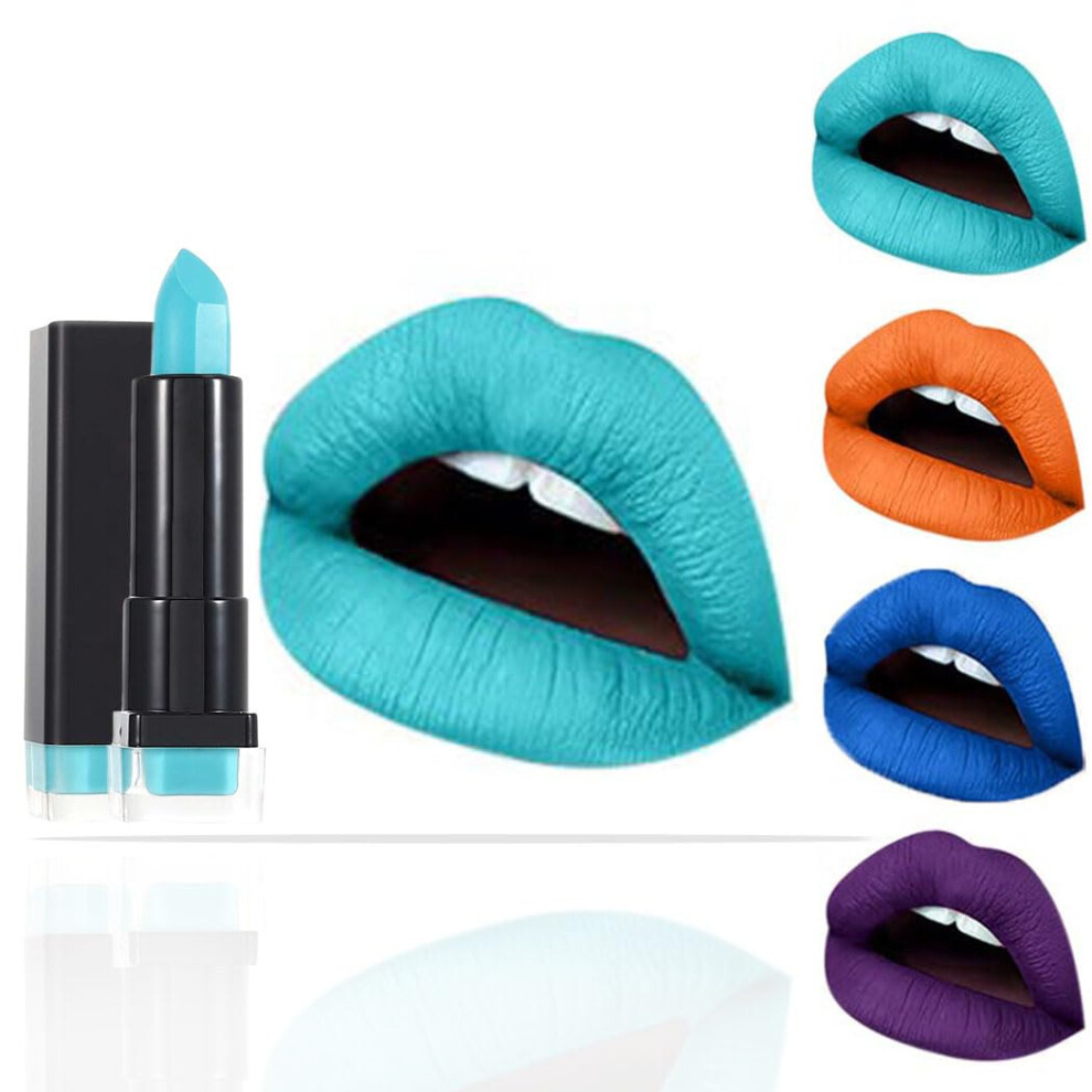 Kilshye Cream Matte Lipstick Hight Pigment Lipsticks Long Lasting Lip Stick Waterproof Lips Gloss Lipgloss Makeup For Women And Girls Pack Of 1 (E- Bl