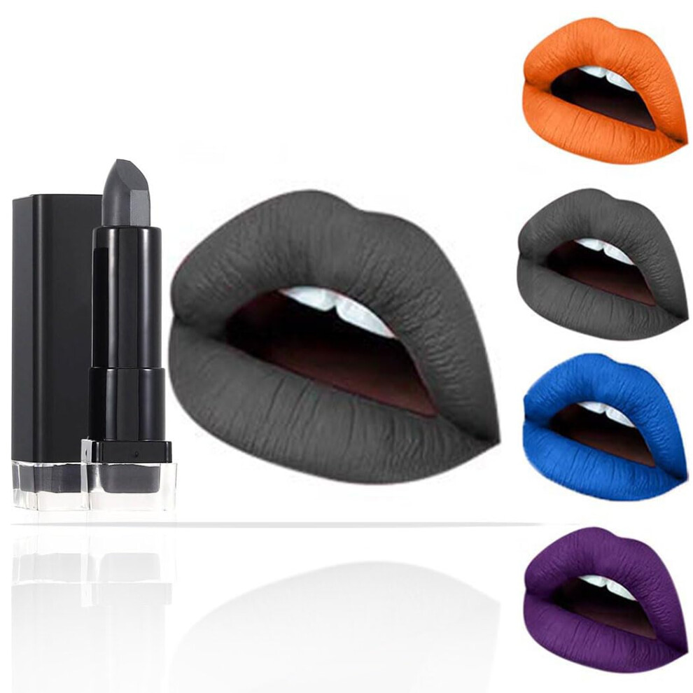 Kilshye Cream Matte Lipstick Hight Pigment Lipsticks Long Lasting Lip Stick Waterproof Lips Gloss Lipgloss Makeup For Women And Girls Pack Of 1 (C- Bl