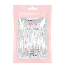 Kiara Sky Soak Off Gelly Tips Navulverpakking - Doodskistvorm Korte lengte (maat 3 4 5)