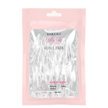 Kiara Sky Gelly Tips Navulverpakkingen - Soak Off Soft Gels - Amandelvorm (korte lengte) (maten 0 1 2)