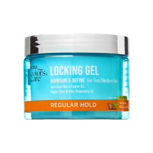 KISS COLORS & CARE Locking Gel 6 oz - start en onderhoudt locs met langdurige fixatie en geen opbouw voor fijne tot medium haartypes gemaakt met Cast
