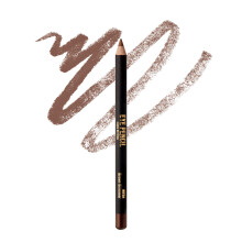 KISS NEW YORK Professional Slim Eye Pencil Creamy Soft Eye Liner Smooth Long-Lasting Rich Eyeline Color Natural Eye Makeup Water-Resistant (Brown