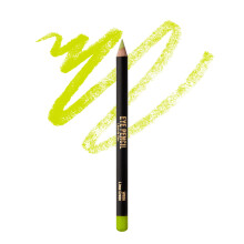 KISS NEW YORK Professional Slim Eye Pencil Creamy Soft Eye Liner Smooth Long-Lasting Rich Eyeline Color Natural Eye Makeup Water-Resistant (Lime