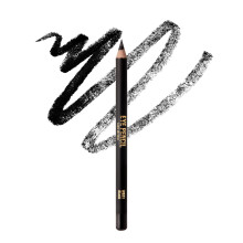 KISS NEW YORK Professional Slim Eye Pencil Creamy Soft Eye Liner Smooth Long-Lasting Rich Eyeline Color Natural Eye Makeup Water-Resistant (Black
