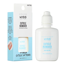 Kiss New York Nail Cuticle Remover Elimineert dikke en overwoekerde nagelriemen Cuticle Softener doordrenkt met biotine Gemaakt in Korea