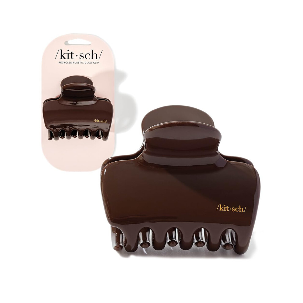 Kitsch Recycled Plastic Puffy Medium Claw Clips Hair Clips For Women Girls Hair Claw Clips For Thick Hair Claw Hair Clips For Thin Hair Hair Acces