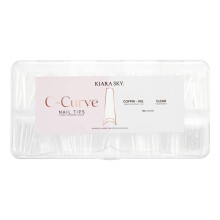 Etui na koncwki Kiara Sky C Curve XXL (500 koncwek w 10 rozmiarach) (przezroczyste)