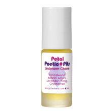 Living Libations - Organic Poetic Pits Roll-On Deodorant | Natural Wildcrafted Vegan Clean Beauty (Petal)