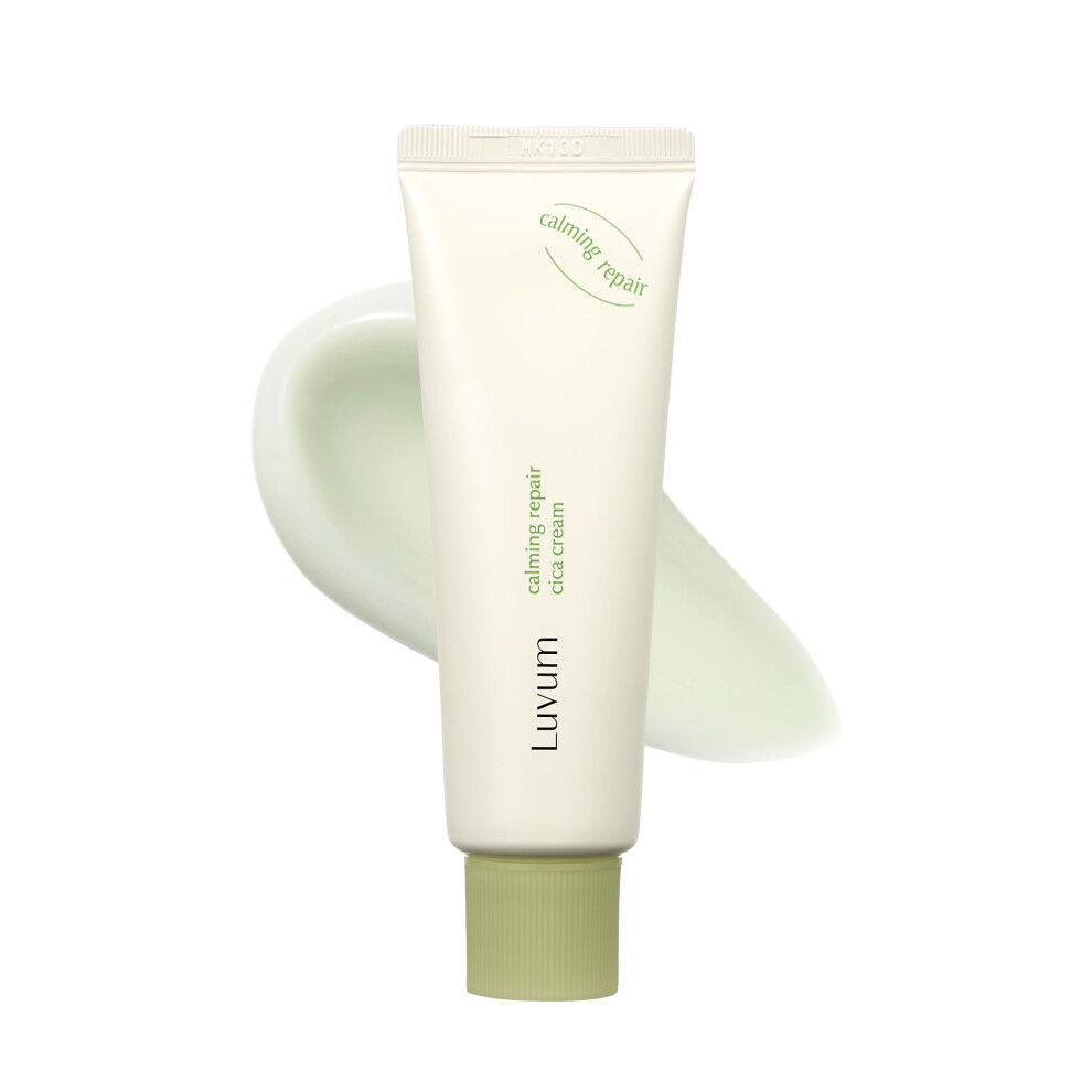 Luvum Centella Repair Moisturizer - 60% Centella Essence - Soothing Care For Sensitive Skin - Daily Hydration & Recovery - Korean Skin Care 1.7 Fl. O