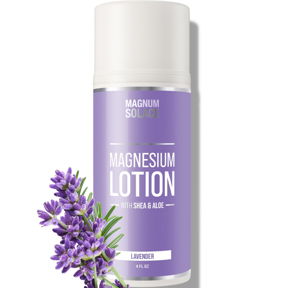 Magnum Trã¸St Cream/Lavender Magnesium Lotion With Aloe Shea Coconut - Alternative To Topical Magnesium