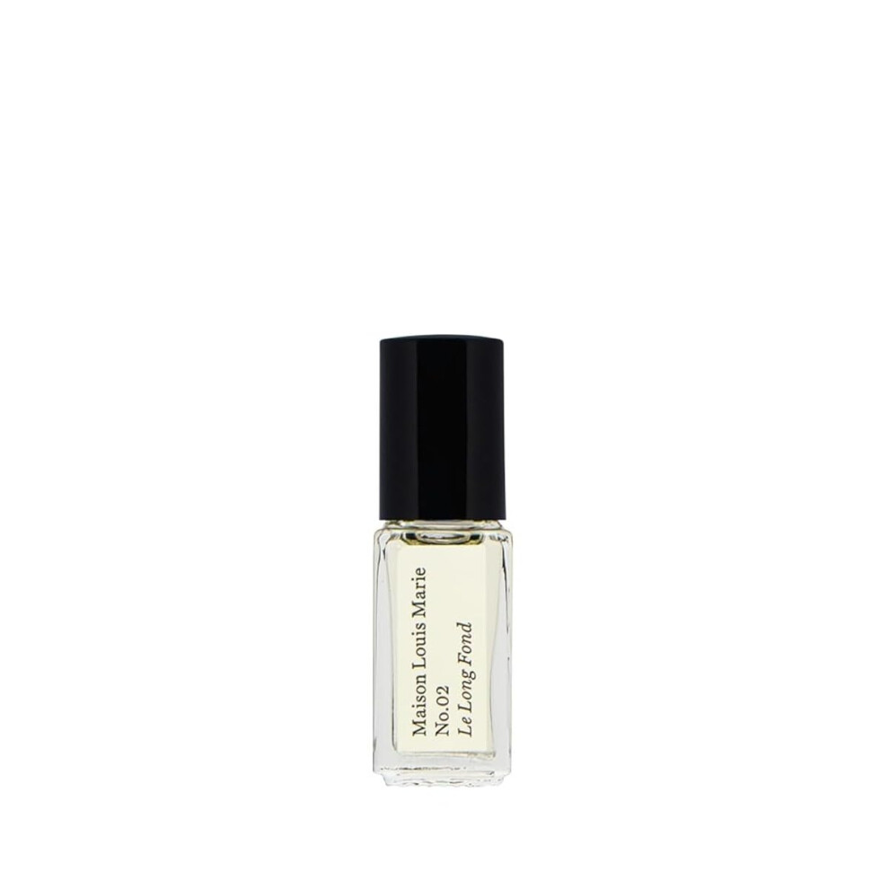 Maison Louis Marie - No.02 Le Long Fond Natural Roll-On Perfume Oil Sample | Luxury Clean Beauty + Non-Toxic Fragrance (0.1 Fl Oz | 3 Ml)