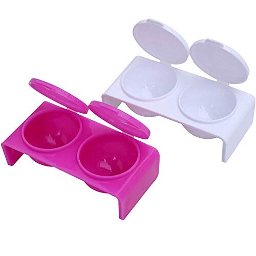 Lassum 2PCS Podwjna filizanka Plastic