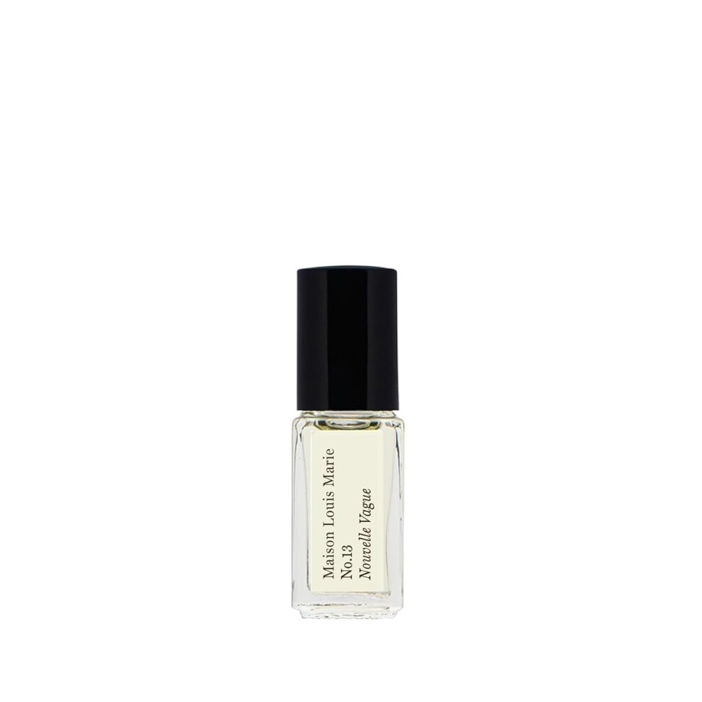 Maison Louis Marie - No.13 Nouvelle Vague Natural Roll-On Perfume Oil Sample | Luxury Clean Beauty + Non-Toxic Fragrance (0.1 Fl Oz | 3 Ml)