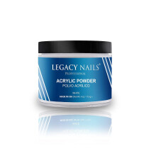 Legacy Nails Polvere acrilica bianca 4 oz