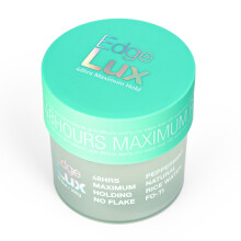 Lux Collection Edge Lux Edge Control Wax 48 timers maksimalt hold Ingen afskalning Naturlige ingredienser Duftende konditionering Styling H?rgel
