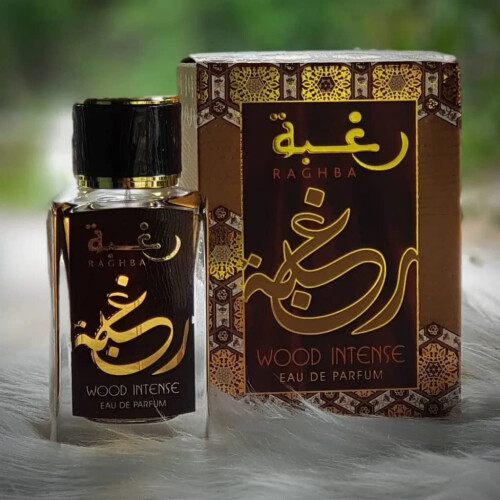 LATTAFA Lattafa Raghba Wood Intense per unisex Eau de Parfum Spray 3,4 once 2
