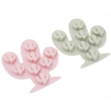 MoldFun 2-delige mini-cactus ijsblokjesvorm set kleine cactussen siliconen mallen voor het maken van kleine zeep chocolade snoep gummy bakken cake je
