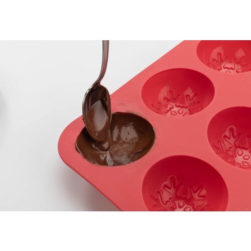 Mobi Hot Chocolate Cocoa Bombs Silicone Mold Snowflake for Making 3 """"Bombs"""" 2