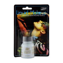 Mehron Makeup Liquid Makeup | Ansiktsfrg och kroppsfrg perfekt fr Halloween Cosplay I Air Brush Compatible Body Paint (1 oz) (Moonlight White)
