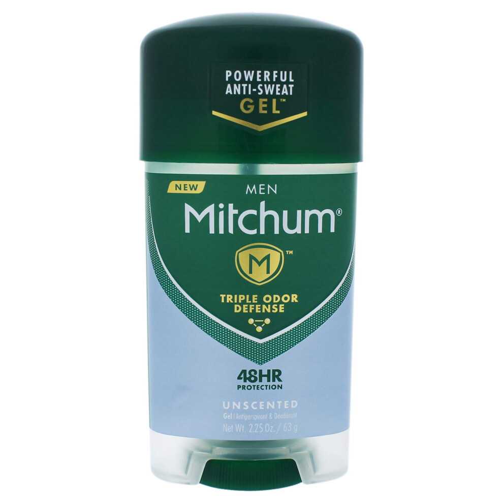 Mitchum Clr Gel Unscnted Size 2.25z Mitchum Unscented Clear Gel Anti-Perspirant & Deodorant