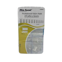Mia Secret - Nail Tip Perfection 500 szt. Clear Or Natural Pick Yours (500 Clear)