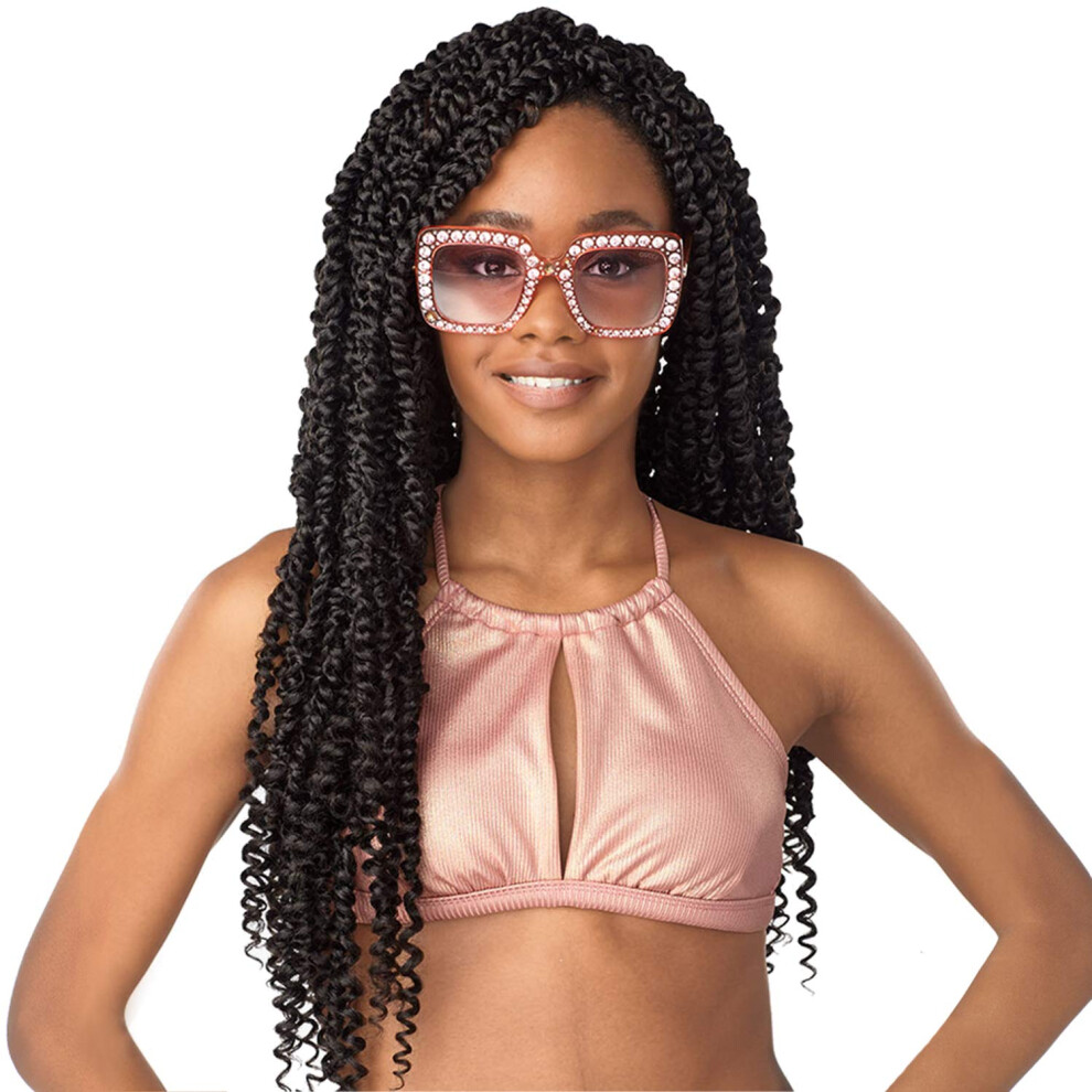 Sensationnel Multi Pack Deals! Crochet Braids Lulutress Passion Twist 24"" (1-Pack 1)