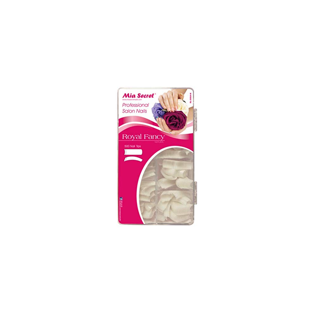 Mia Secret Professional Nail System 500 Nail Tips - Natural