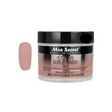 Mia Secret Cover Polvere acrilica marrone chiaro PRODOTTO NEGLI USA Diverse dimensioni (2 oz)