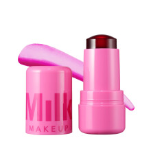Maquiagem de maquiagem de leite resfriamento gel   ia de tonalidade (Poppy rosa) - 0,17 oz - mancha de l   bios e bochecha - acabamento em aquarela c