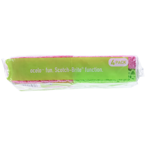 3M Esponjas Multiusos Ocelo, 4/Pack (7274-FD) 2