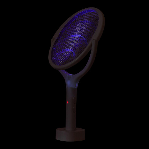 Living And Home Rechargeable Fly Killer Electric Mosquito Swatter 2