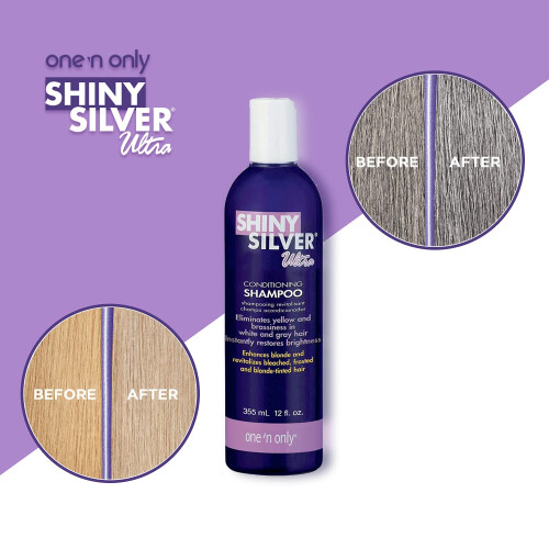 One 'n Only Shiny Silver Ultra Pflegeshampoo, 340 ml 2