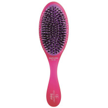 Olivia Garden OG Brush Styler om glad te maken en glans toe te voegen aan alle haartypes verwijderbaar kussen voor eenvoudige reiniging hoofdhuid knu