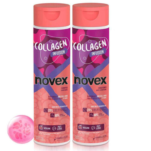 NOVEX Shampoo 10,1 oz + Conditioner 10,1 oz Set