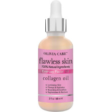 Olivia Care Collagen Gezichtsolie - 100% Natuurlijke Hydraterende Olie - Voor Alle Huidtypes - 2 fl oz