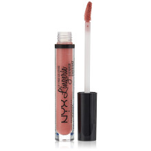 NYX PROFESSIONAL MAKEUP Lip Lingerie Shimmer, Lip Gloss - Euro Trash, Dunkel Pink-Braun