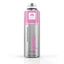 Pacific Shaving Company Roze Scheercr?e - Schuimende Kleurrijke Scheercr?e - Hydraterende Roodheid Vermindering + Irritatievrije Scheercr?e (7 Oz)