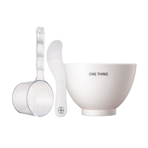 One Thing Modeling Mask ONE THING Modeling Mask Silicone Mixing Bowl & Spatula & Measuring Cup ...