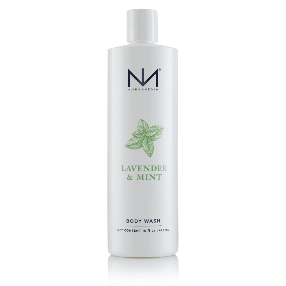 Niven Morgan Lavender And Mint Body Wash 16 Fluid Ounces