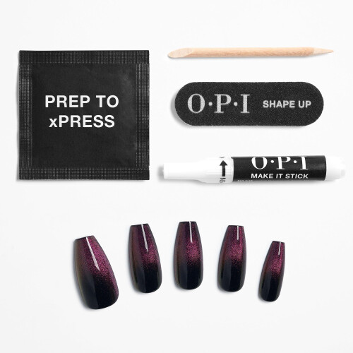 OPI xPRESS-ON - Swipe Night - Herbruikbare nagels, gel-effect - OPI 1
